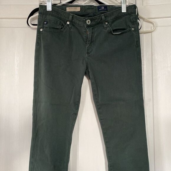Adriano Goldschmied green “the Stevie ankle “ jeans. Size 27 - Picture 7 of 7